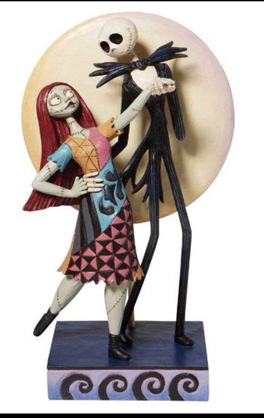 Enesco Disney Traditions Jack And Sally A Moonlit Dance Figurine 6008992 NEW